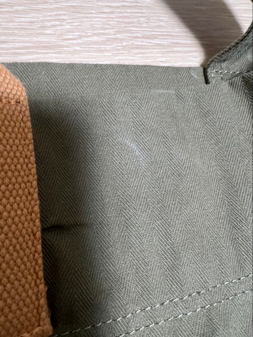 HUMAN MADEヒューマンメイド ミリタリーグリーン ショルダートートバッグ