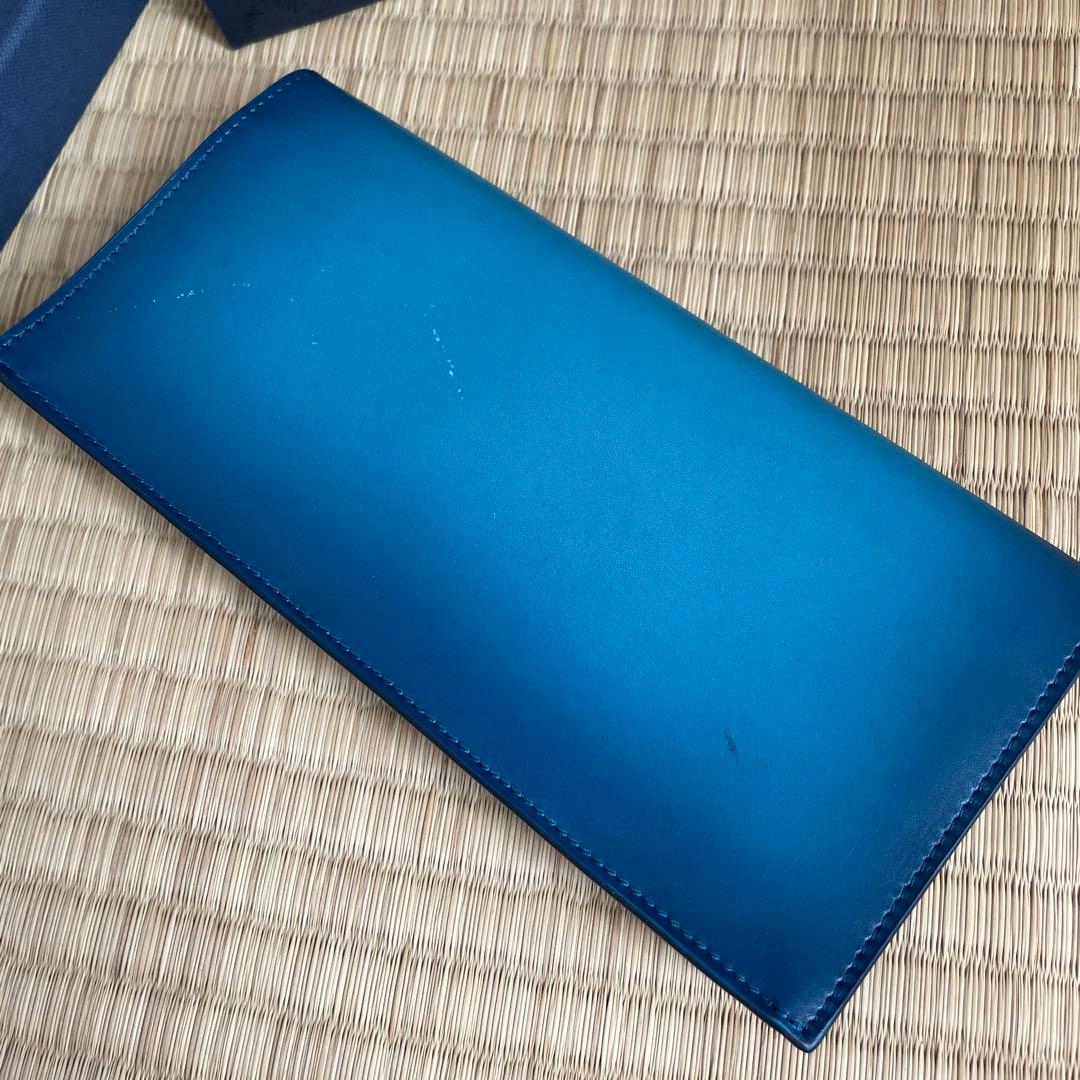 ◆値下げしました◆ブルーグラデーションウォレット