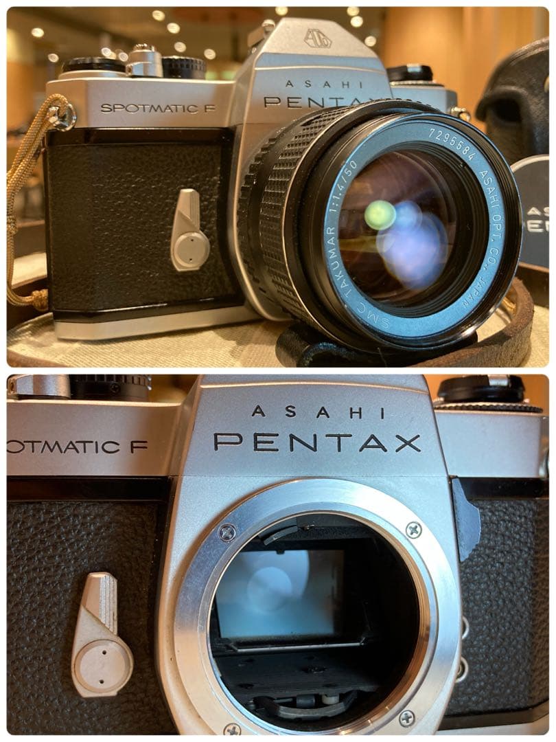 完動品＊美品＊pentax spf&名玉smc f1.4★作例多数！★初期保証