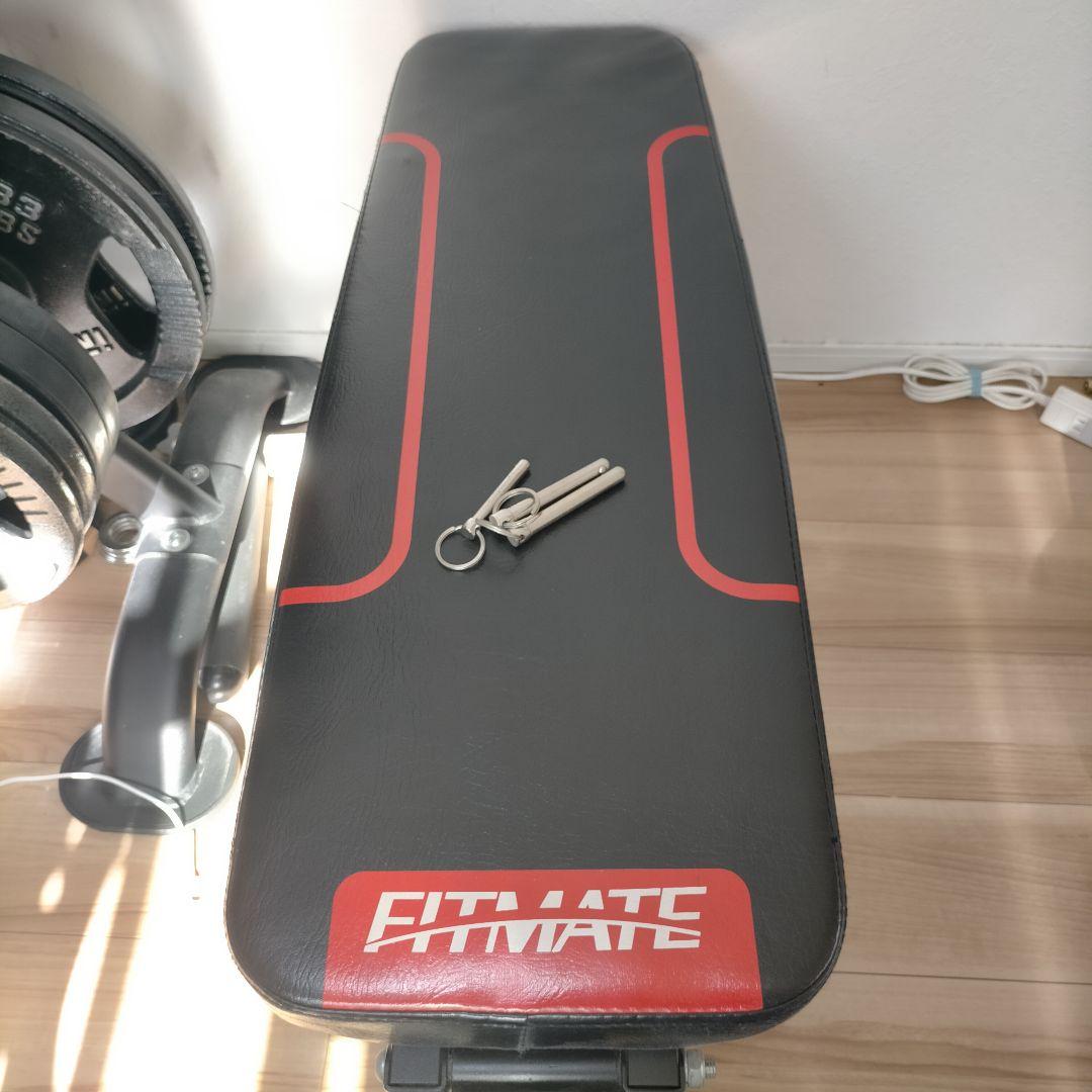 可変式ダンベル60kg(30kg×2)＆インクラインベンチ (直接受渡)