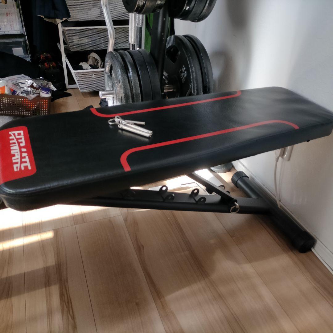 可変式ダンベル60kg(30kg×2)＆インクラインベンチ (直接受渡)