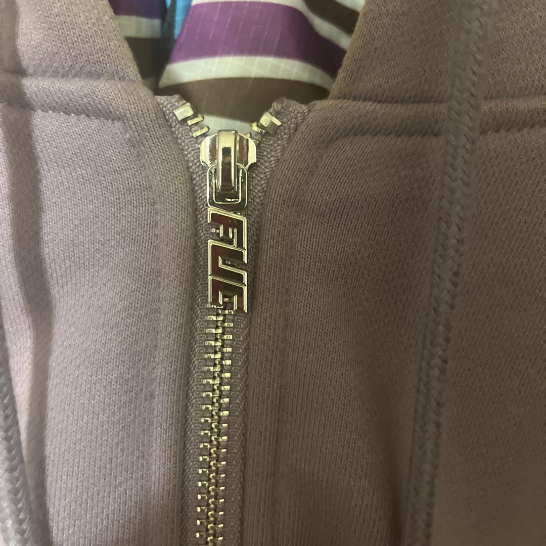 Sol soonerorlater×FUC ジップパーカー パープル　最終値下げ