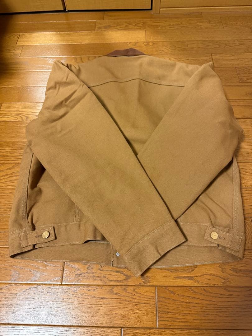 【USA製ヴィンテージ】Carhartt トラッカージャケットサイズ42【レア】