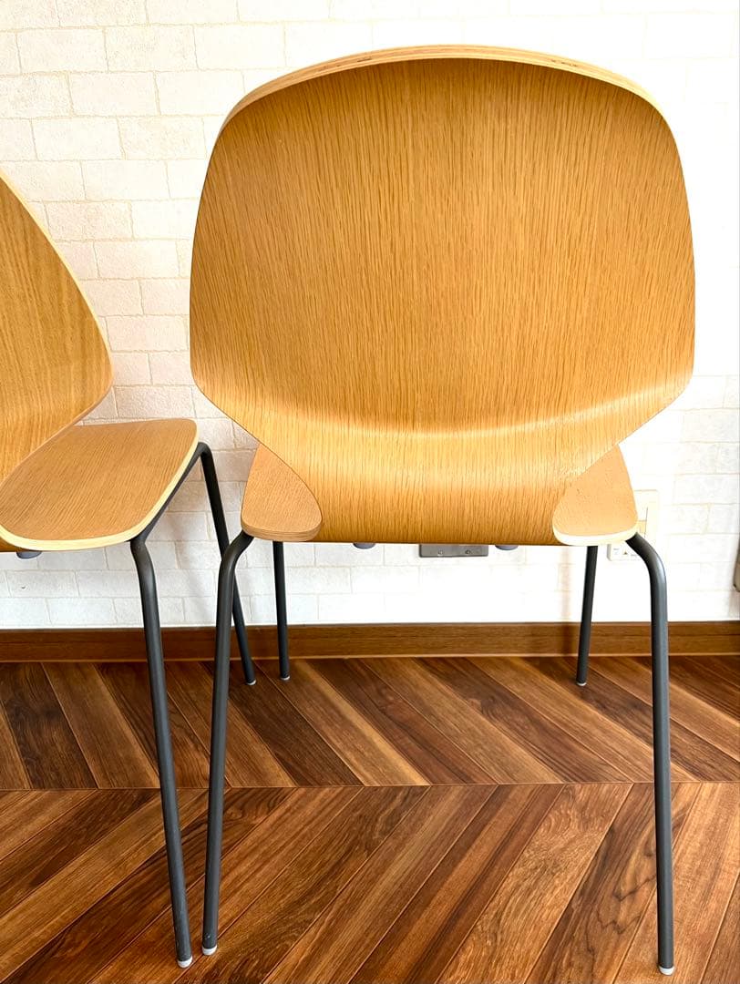 美品　2脚セット　ボーコンセプト　ダイニングチェアー　BoConcept