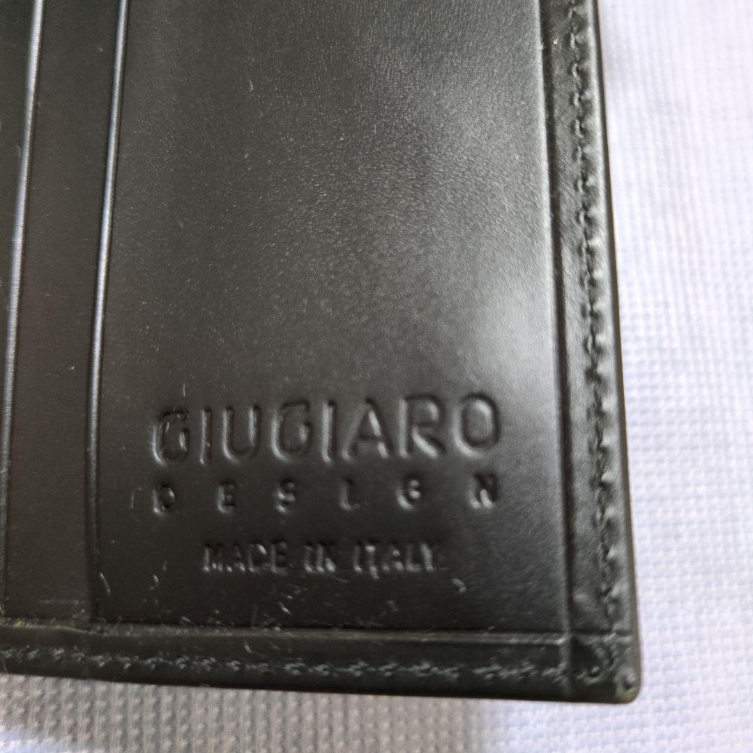 GIUGIARO DESIGN ブラックカードケース　イタリア現地購入！新品！