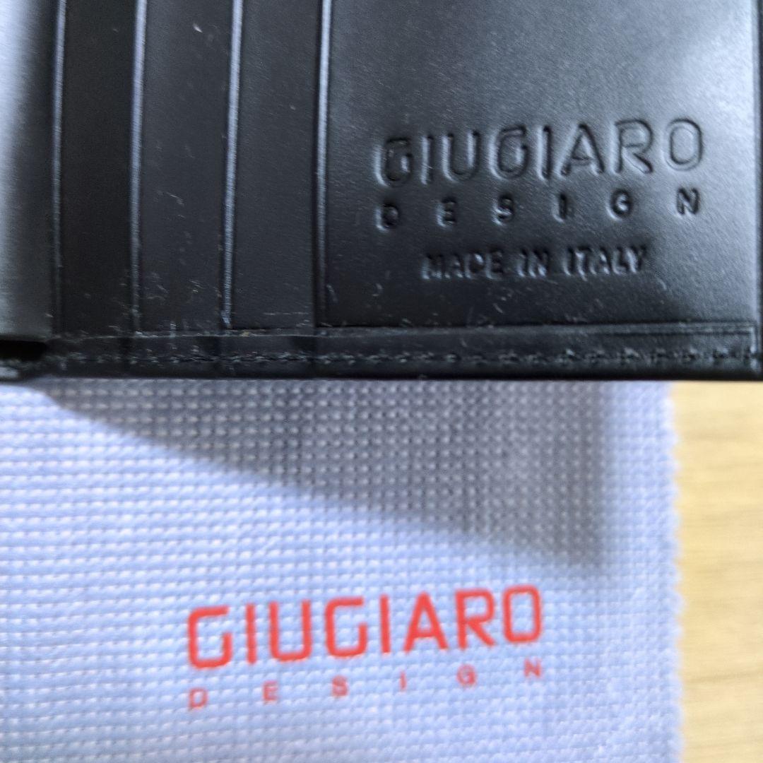 GIUGIARO DESIGN ブラックカードケース　イタリア現地購入！新品！