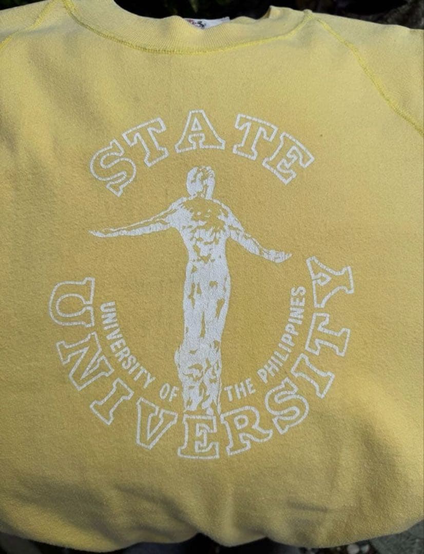 70s カレッジ　スウェット　ヴィンテージ