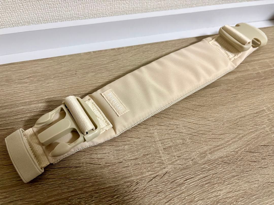 POMULU 2WAYヒップシート ナチュラルアイボリー(数回使用のみ)