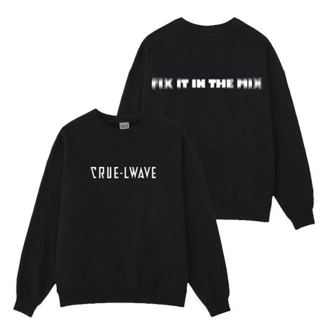 wave CRUE-L コラボ　スウェット　XL 新品　softhyphen