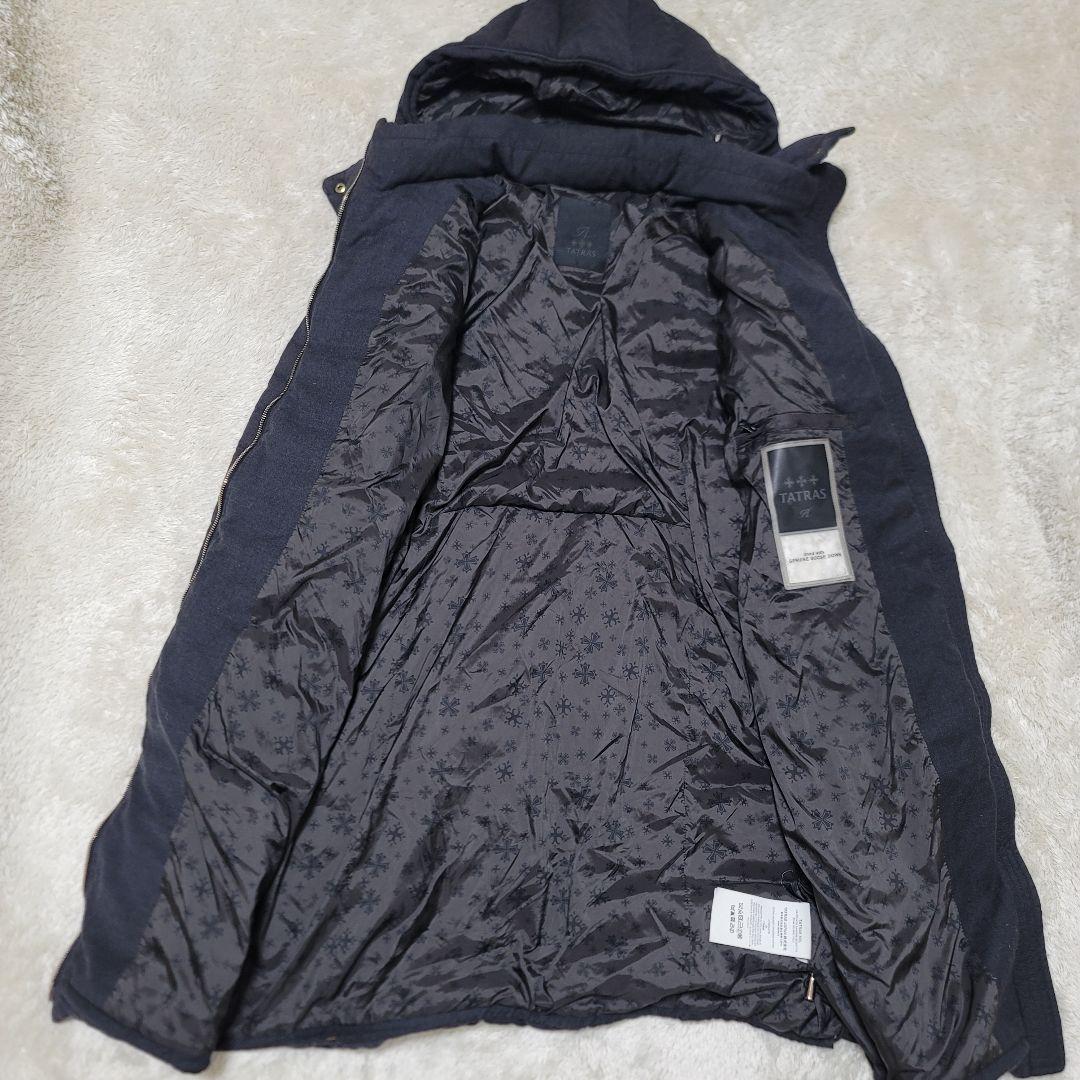 タトラス CIMA チマ ロングダウンコート ブラック 大きいサイズ