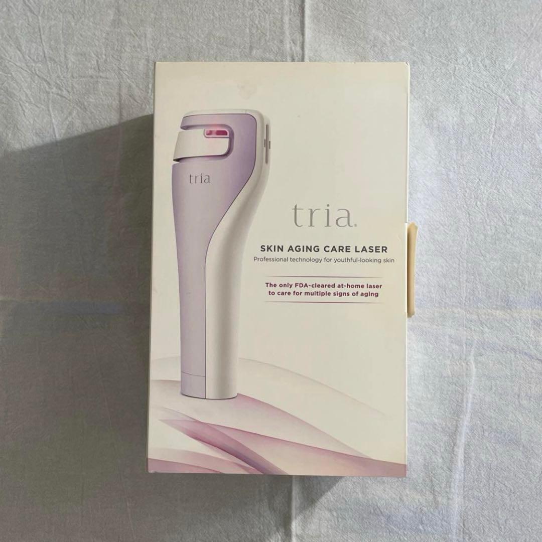 【美品　付属品完備】トリア　スキンケアエイジングレーザー　ライラック