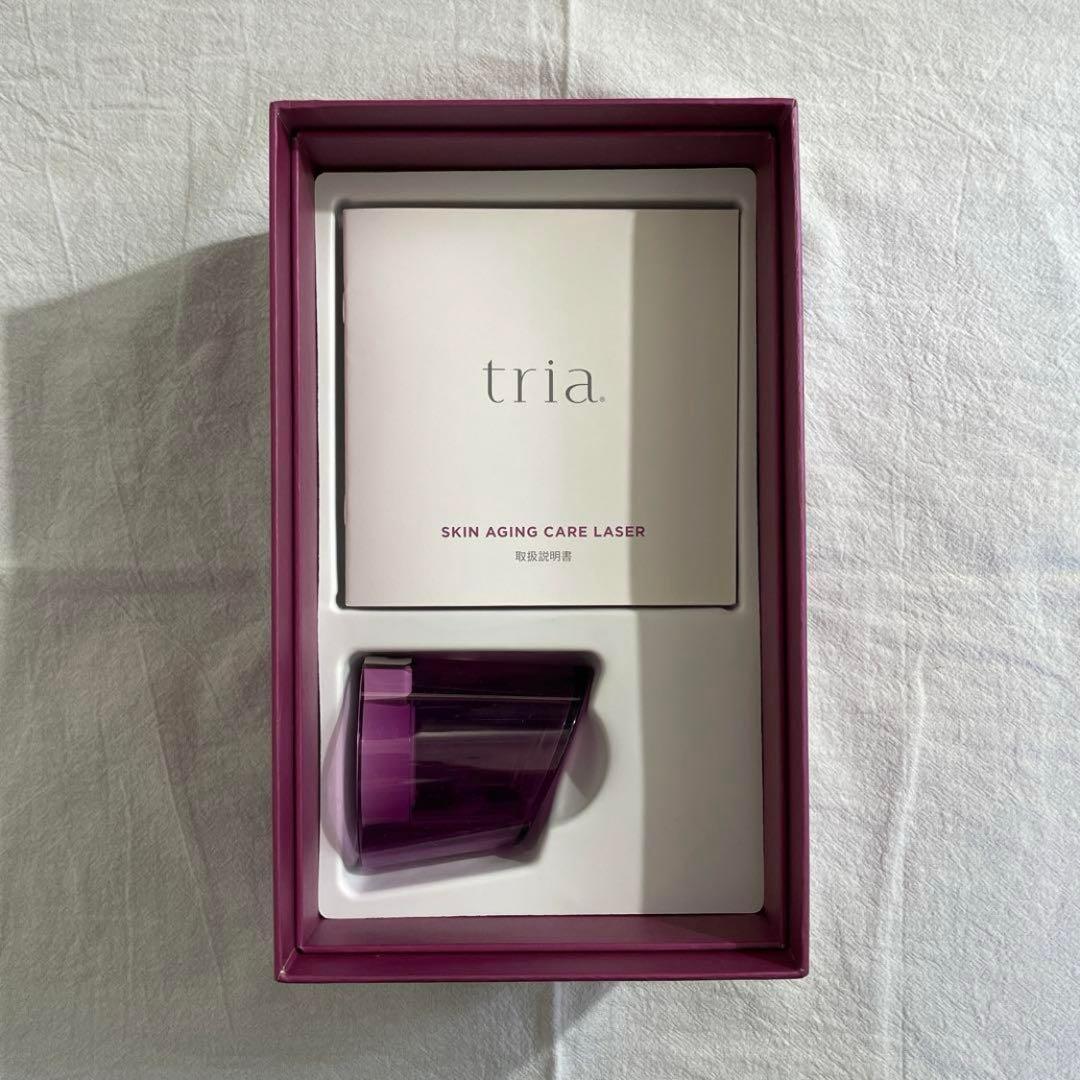 【美品　付属品完備】トリア　スキンケアエイジングレーザー　ライラック