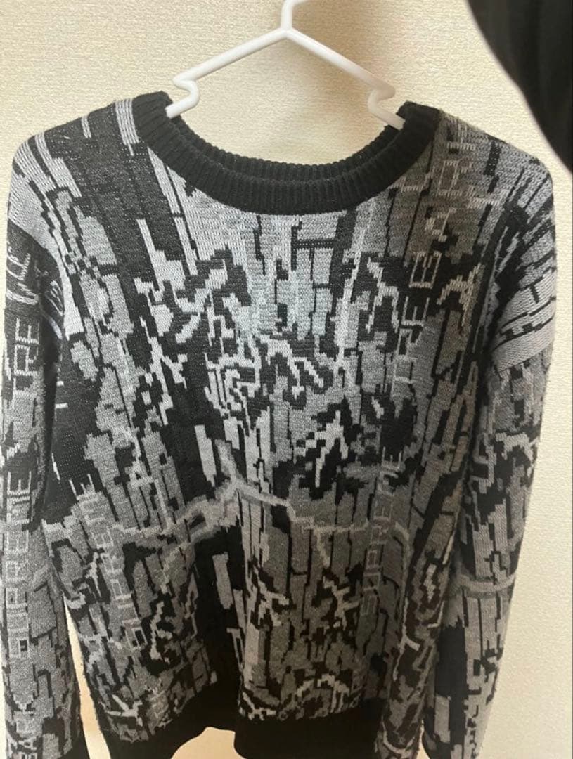 テ*ポ様 Supreme Trebark Camo Sweater M ブラック