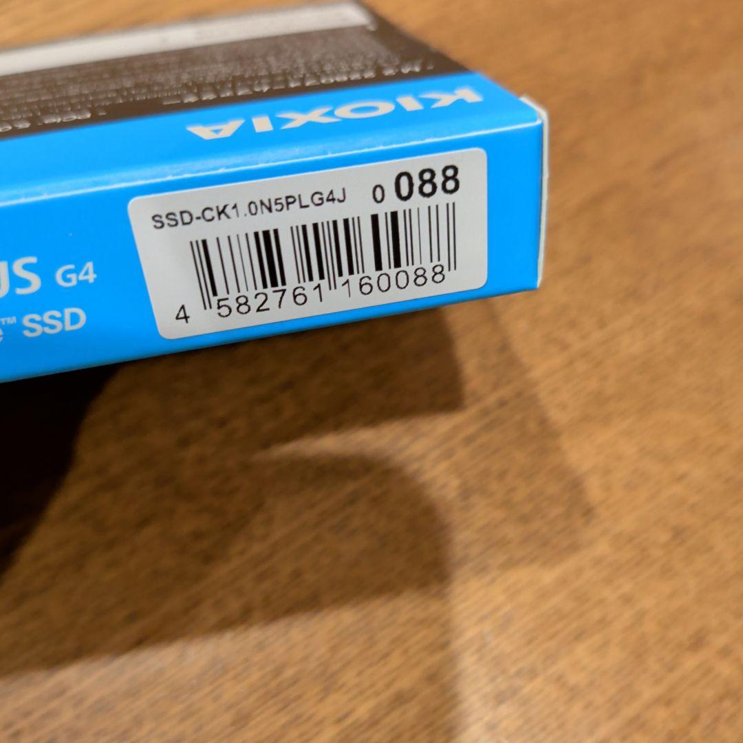 KIOXIA SSD EXCERIA PLUS G4(M.2 2280、1TB)