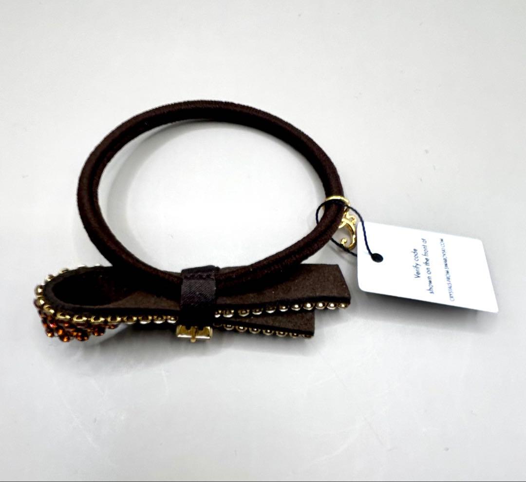 お値下げ中！【新品】コンプレックスビズ クリスタルメッシュパヴェ ポニー