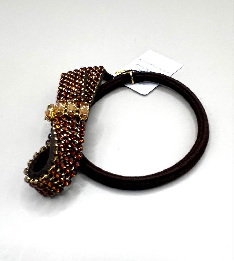 お値下げ中！【新品】コンプレックスビズ クリスタルメッシュパヴェ ポニー