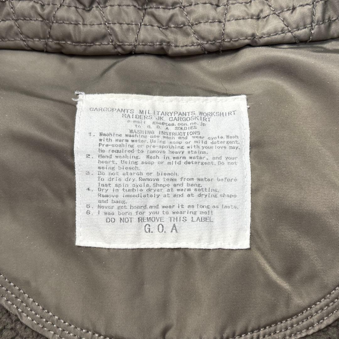 GOA ゴア N-2B フライトジャケット ミリタリー モッズコート フード