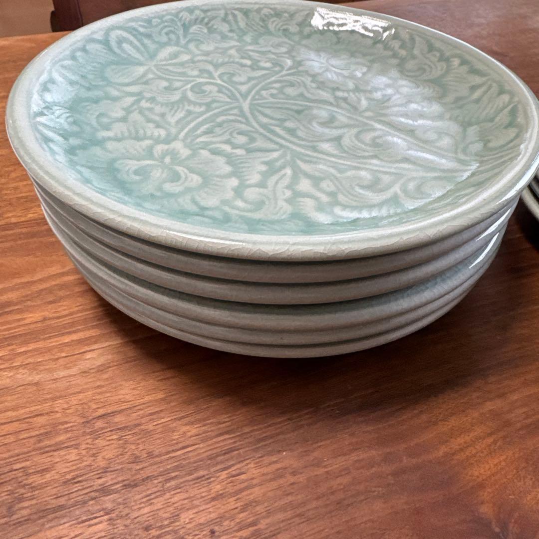 Siam celadon セラドン焼きセット