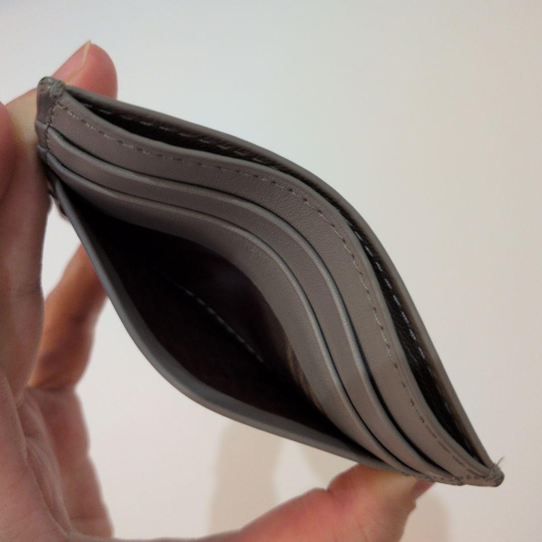 ボッテガヴェネタ イントレチャート カードケース グレージュ