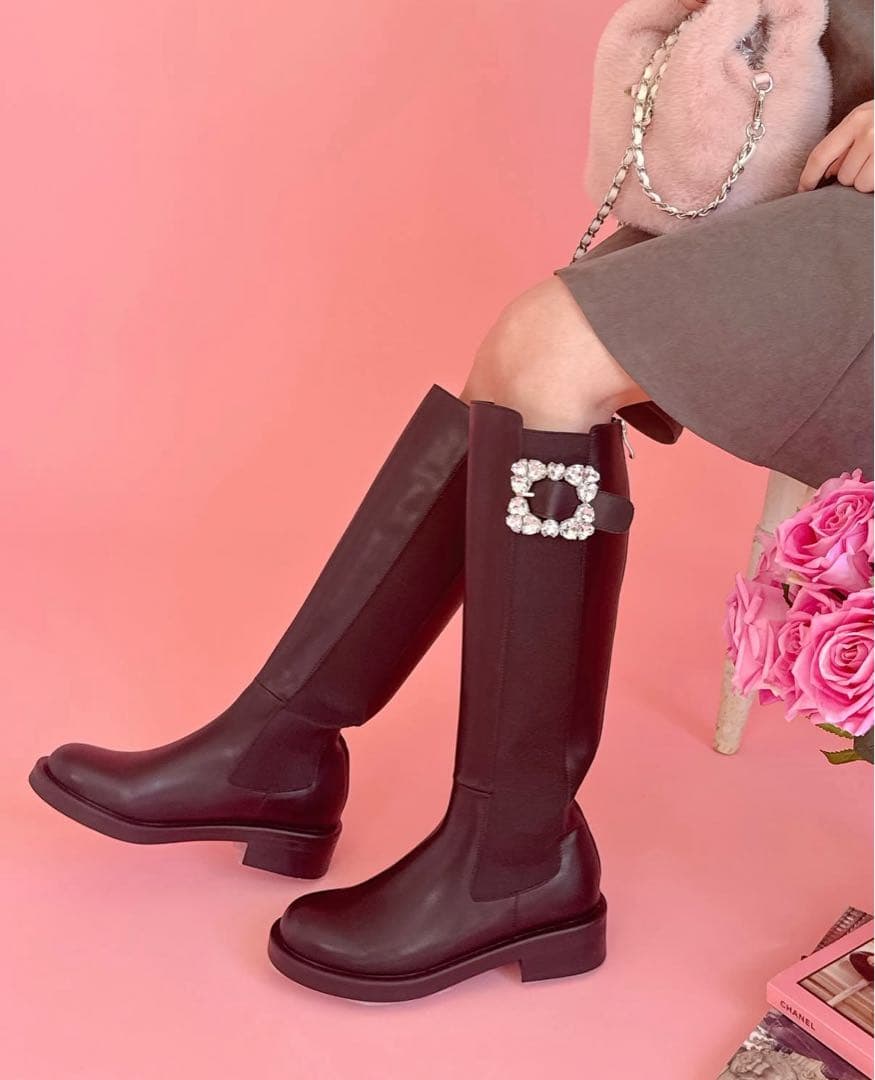 【MAISON MARBLE】Bijou Chelsea Boots