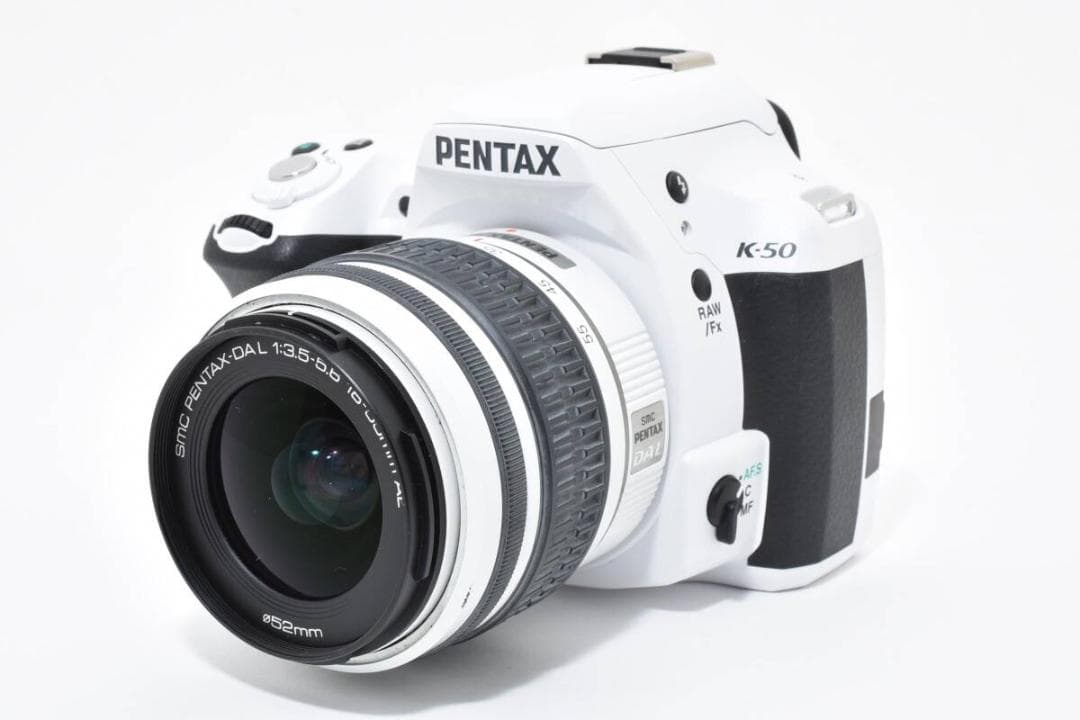 PENTAX K-50 SR ホワイト F3.5-5.6 18-55mm