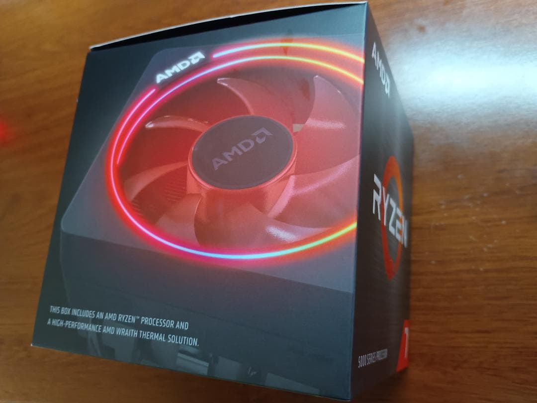 AMD Ryzen7 5700X + AMD純正クーラー