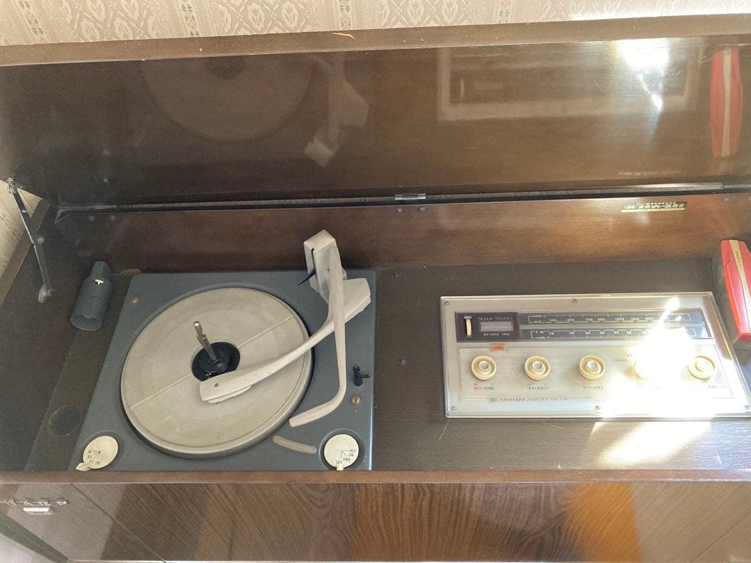 シャープ　ステレオ　レコード機器　アンティーク