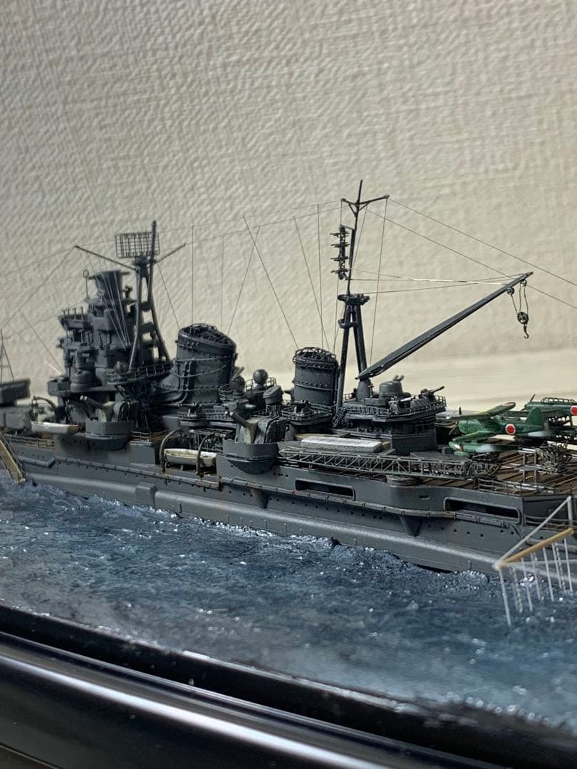 フジミ1/700重巡洋艦羽黒　完成品