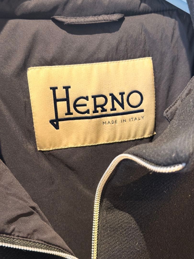 ヘルノダウンコート DIAGONAL WOOL AND NUAGE PARKA