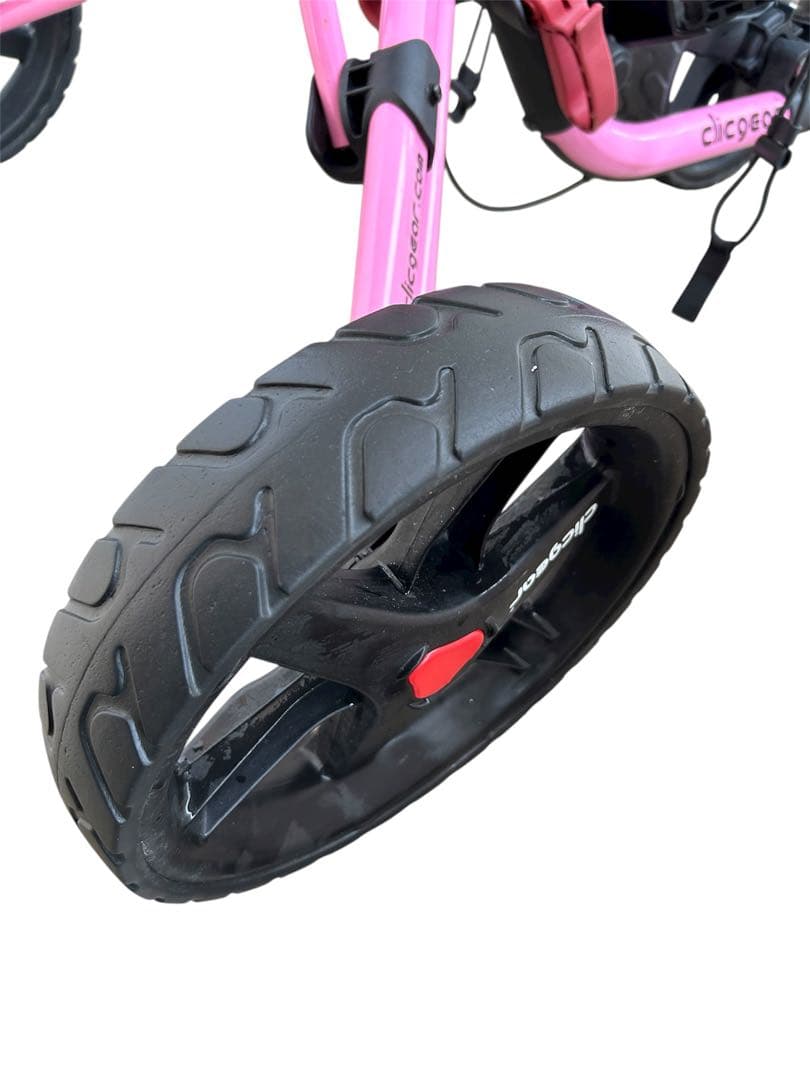 クリックギア　モデル3.0 ゴルフカート　プッシュカート　ピンク