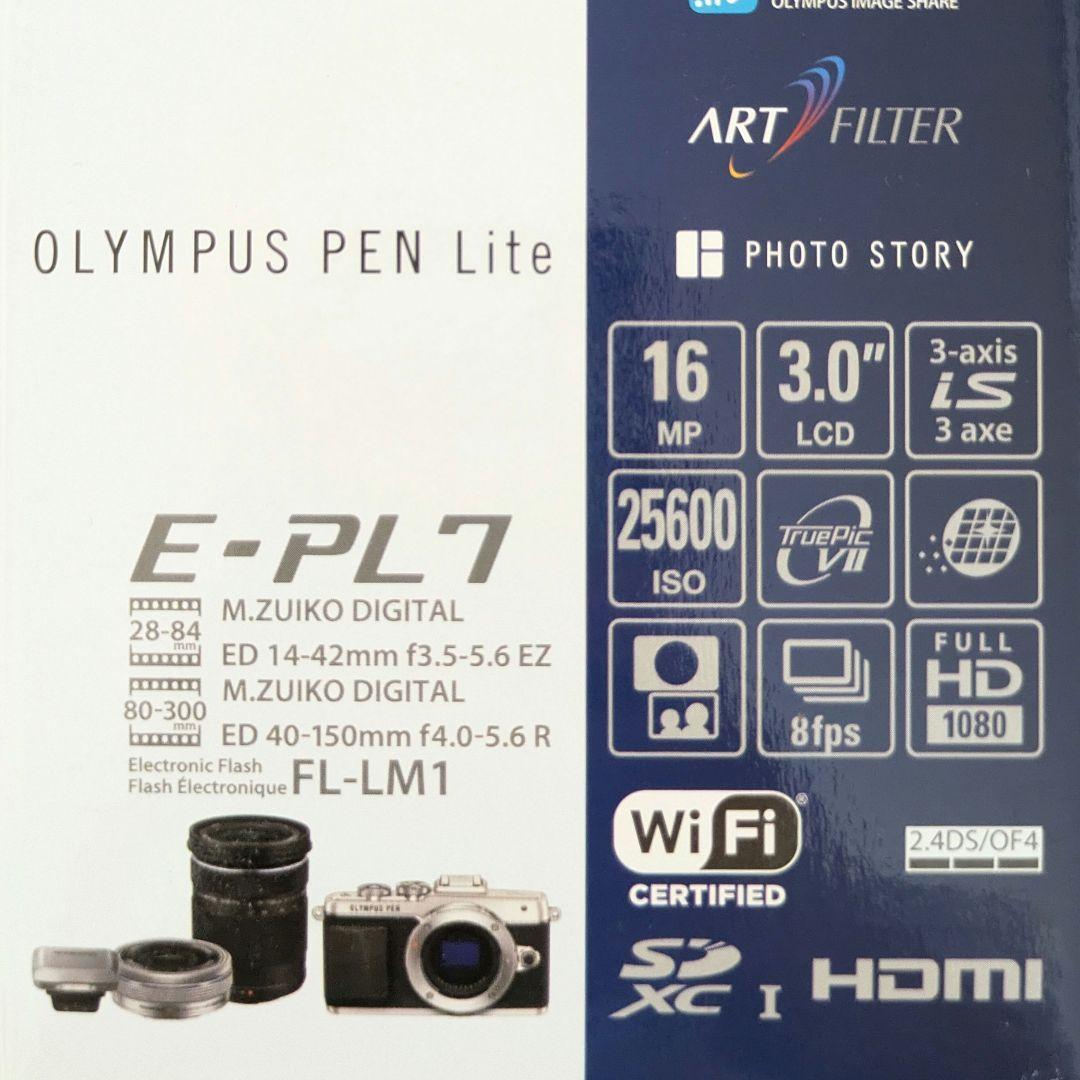 OLYMPUS PEN Lite E-PL7 ミラーレス一眼 ホワイト