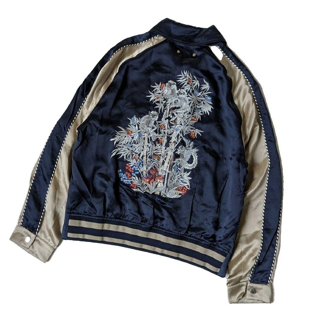 【人気モデル】 ルイヴィトン スカジャン ジャケット サイズ52 XL 刺繡