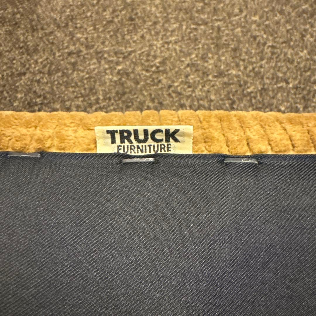truck furnitureコーデュロイ オットマン　トラックファニチャー