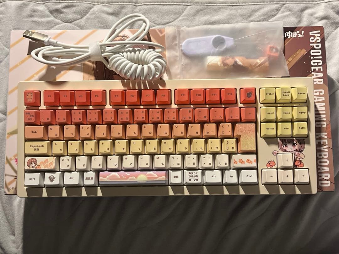 ぷいすぽキーボード 千燈ゆうひEDITION