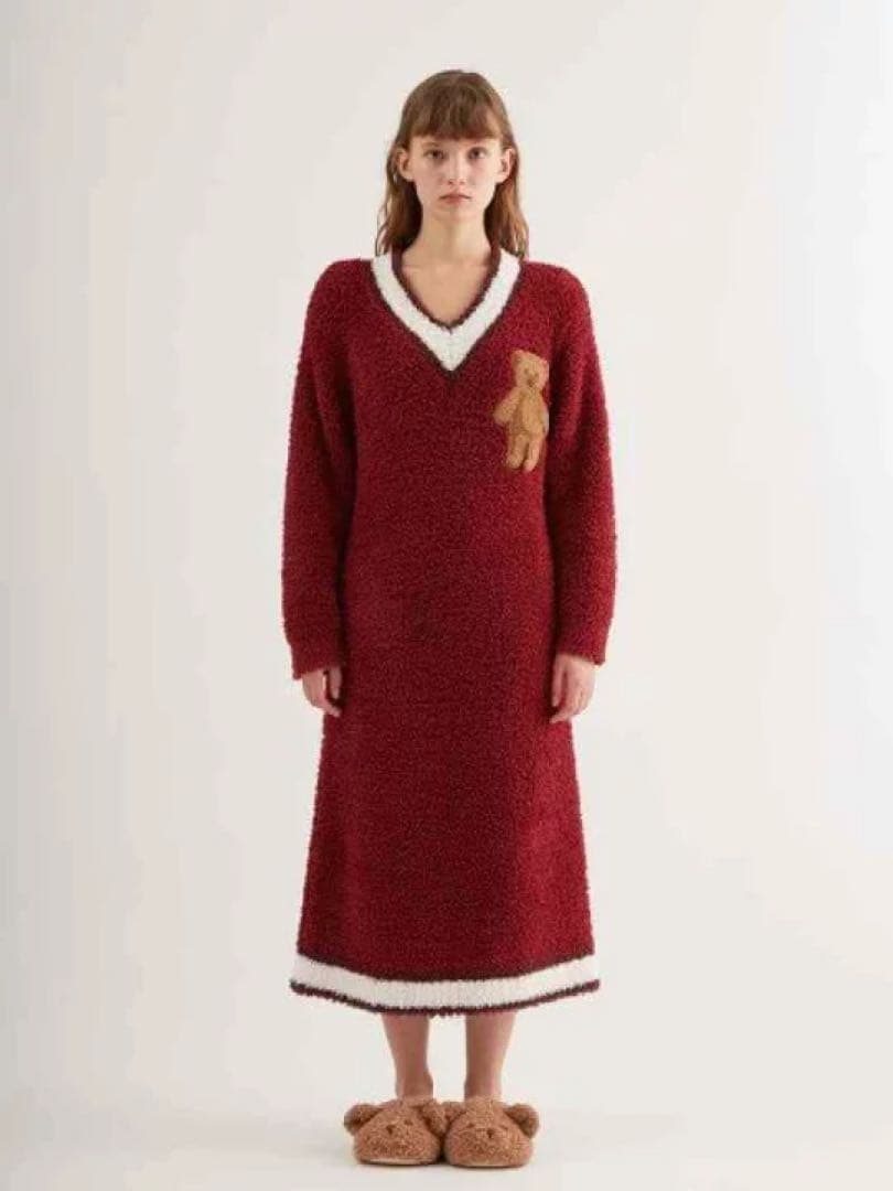 新品タグ付 ジェラートピケ HOLIDAY ジェラートベア さがら ワンピース