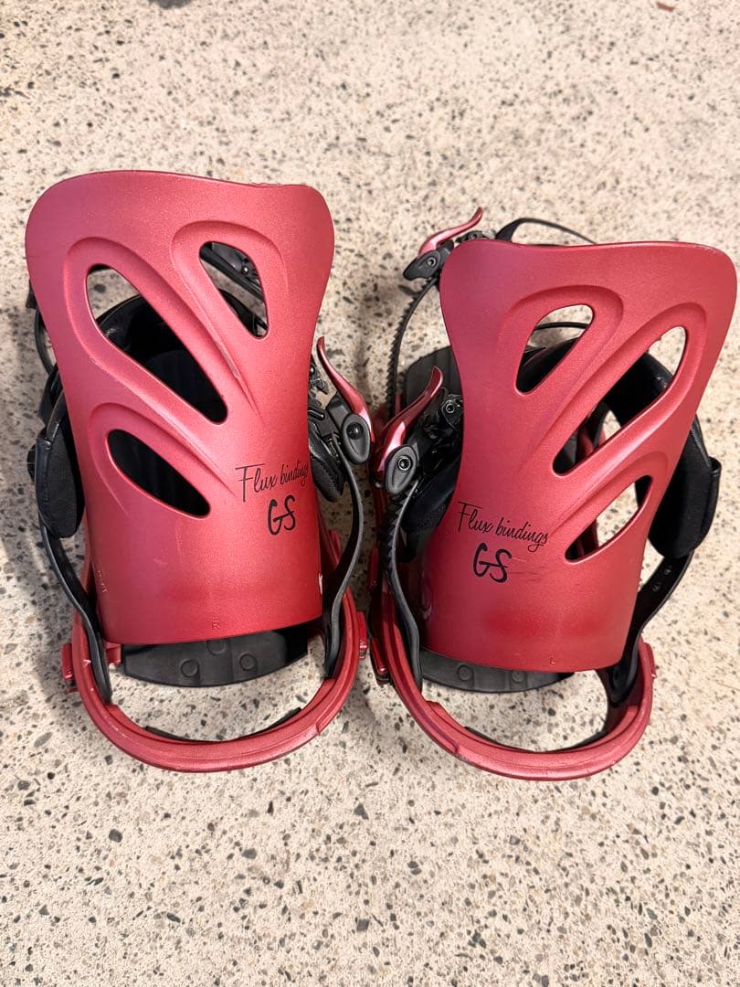 Flux Bindings GS レッド S/M フラックス　バインディング
