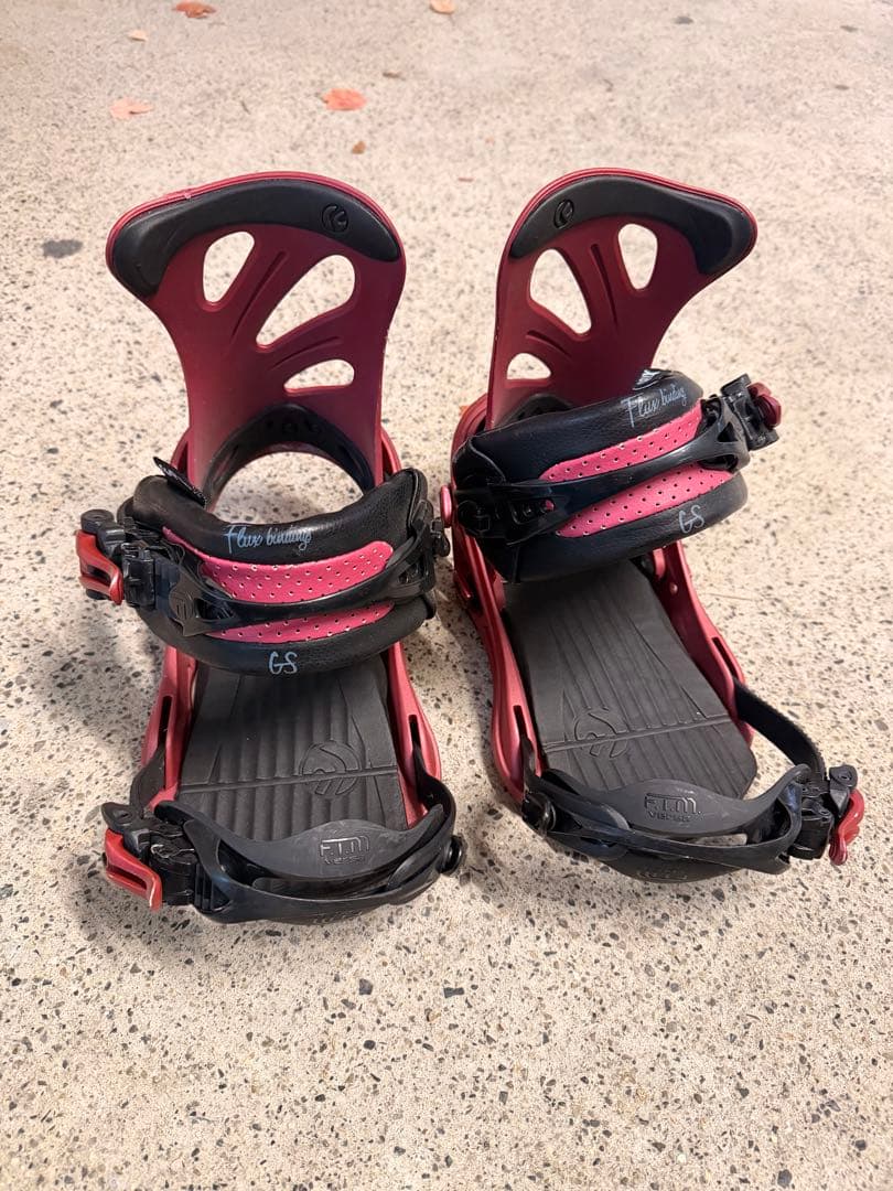 Flux Bindings GS レッド S/M フラックス　バインディング