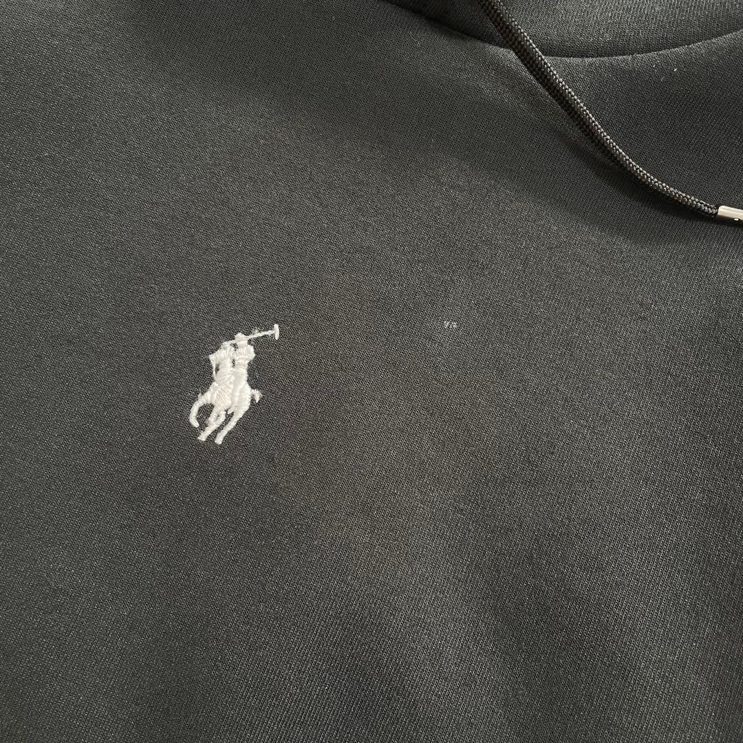 【美品】POLO RALPH LAUREN 現行タグ ダブルニット パーカーXS