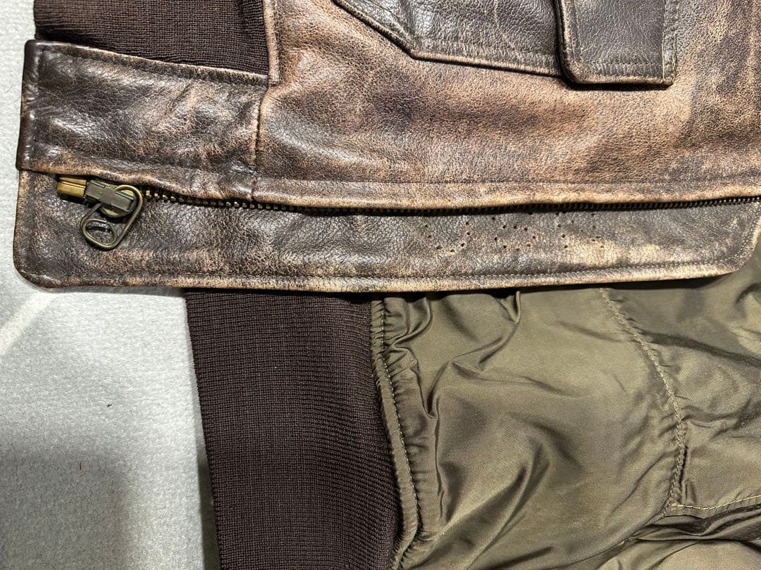 みかん　BRILL BROS G-1フライトジャケット