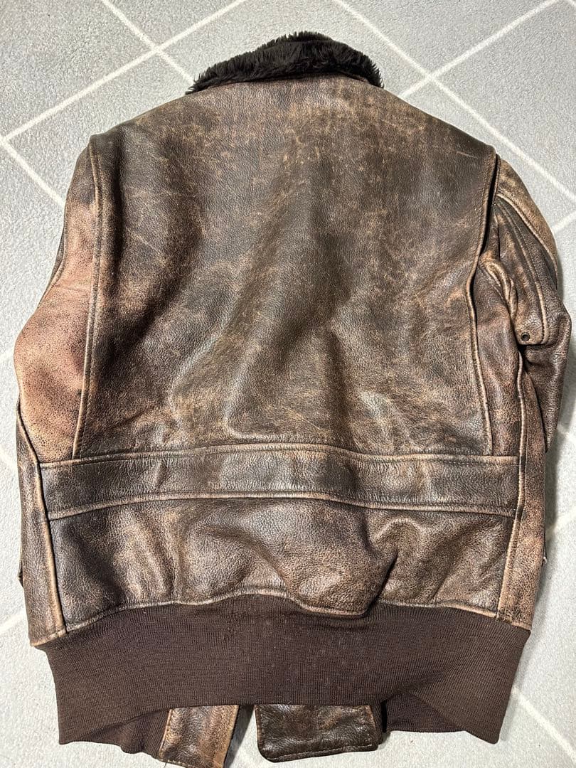 みかん　BRILL BROS G-1フライトジャケット