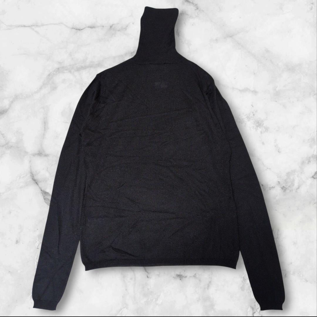 未使用級✨ETRO シルク カシミヤ 薄手 タートルネック ニット エトロ