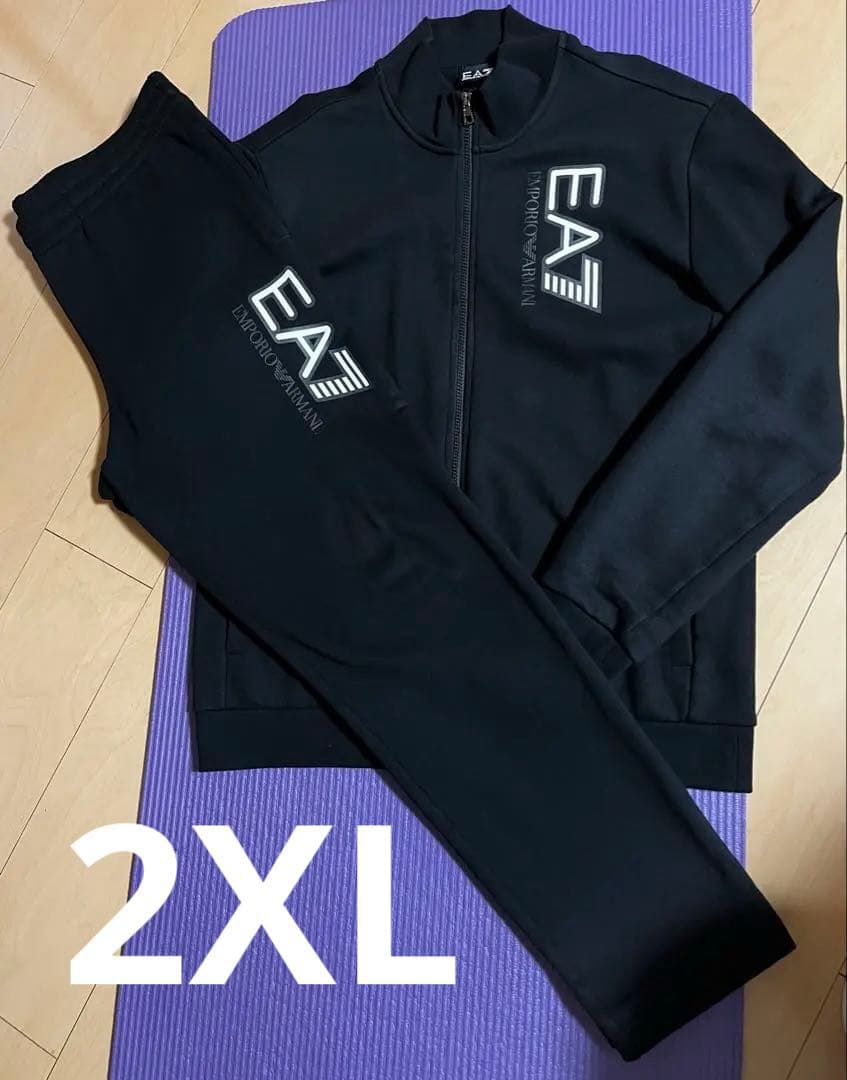エンポリオアルマーニ　EA7　セットアップ　ブルゾン　スウェット　パンツ　上下