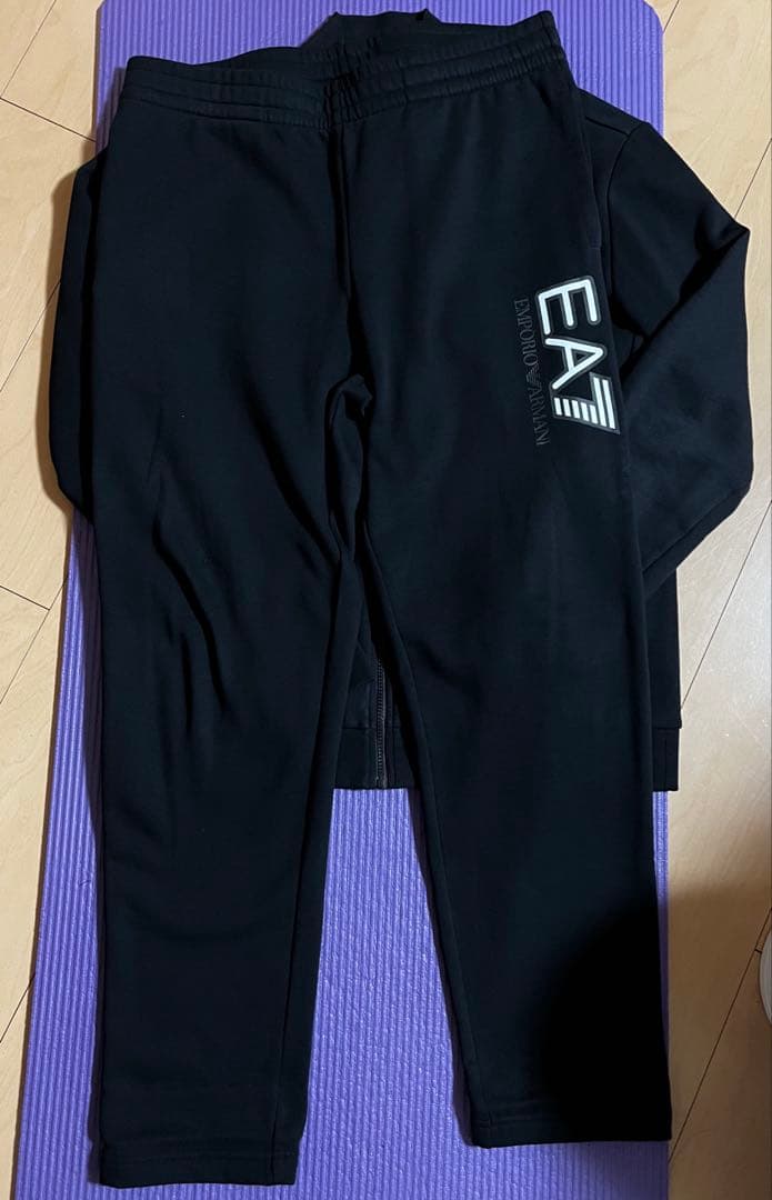 エンポリオアルマーニ　EA7　セットアップ　ブルゾン　スウェット　パンツ　上下