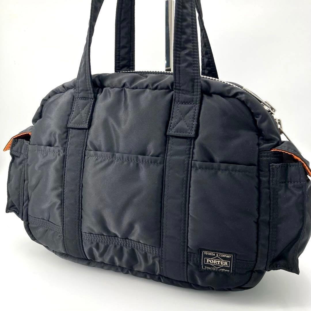 極美品✨PORTER ポーター タンカー ダッフルバッグ ミニボストン ブラック
