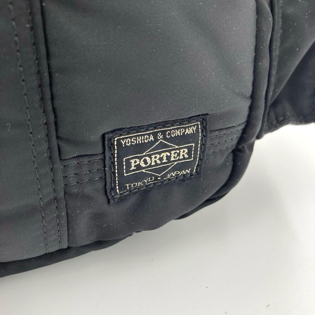 極美品✨PORTER ポーター タンカー ダッフルバッグ ミニボストン ブラック