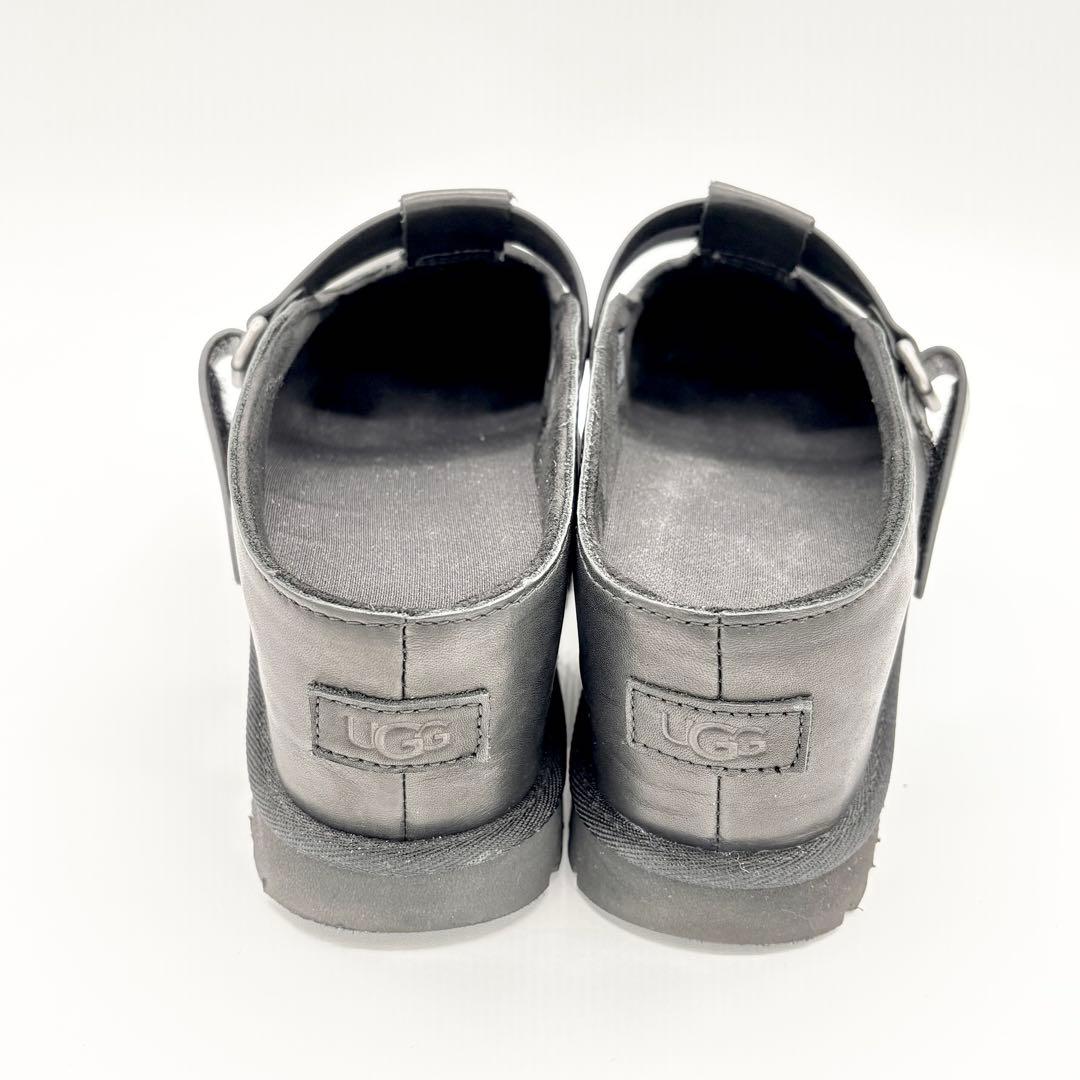 ✨極美品✨ UGG アグ サボ ミュール ブラック 本革 24 m