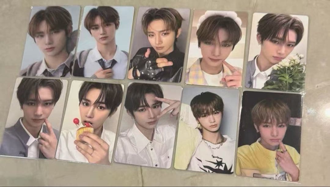 ボイプラ2 中国上海 アーカイブ展 2週目　トレカ アンシン10枚コンプセット