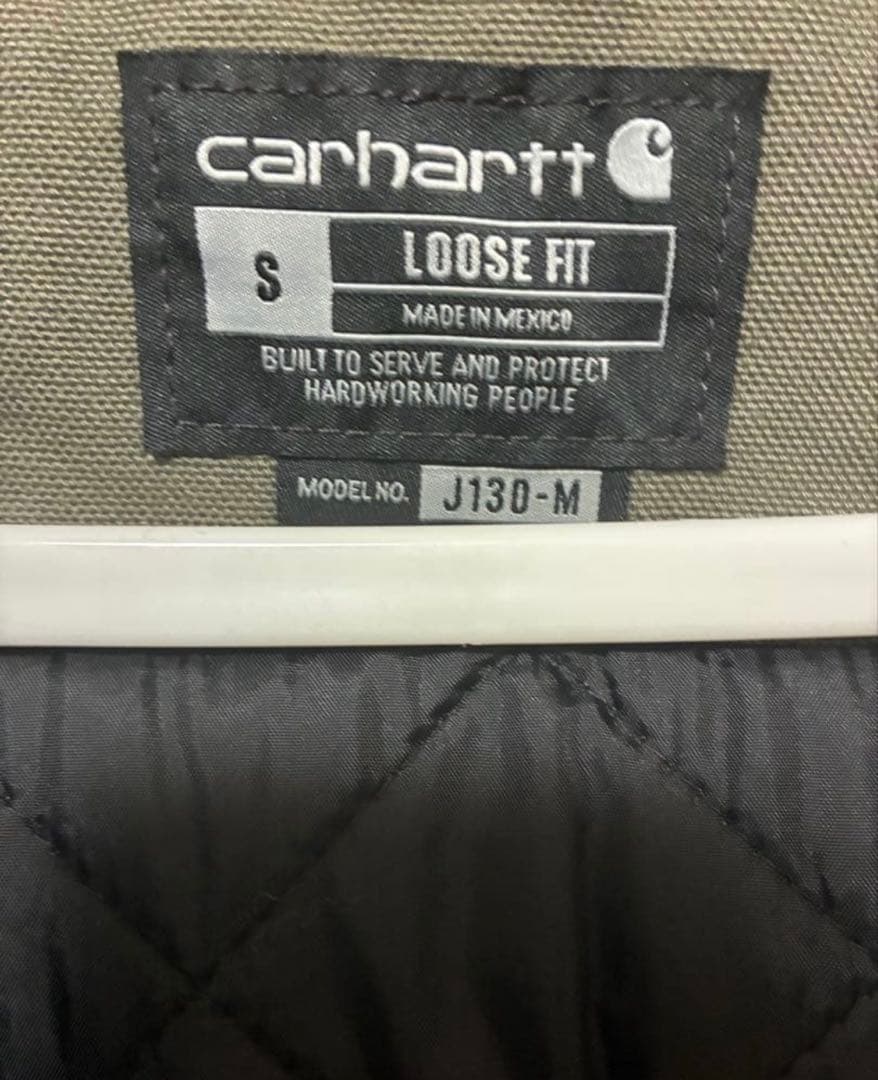 Carhartt J130 Sサイズ モスグリーン　カーハート