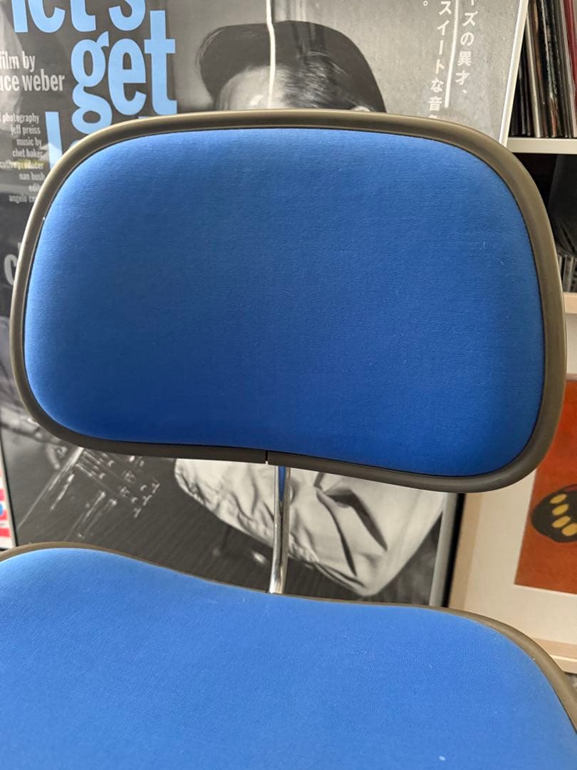 Herman Miller Eames 2ピースチェア 青