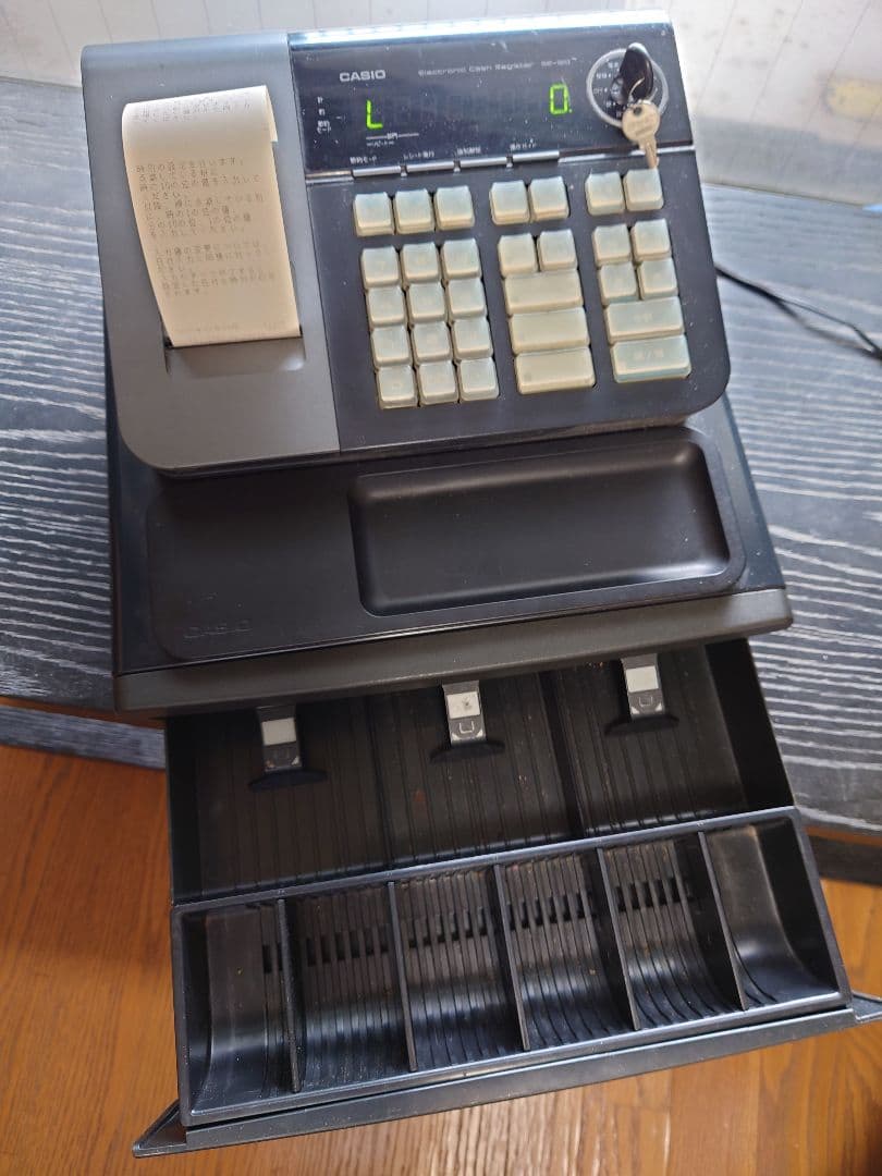 カシオ レジスター+ロールペーパー